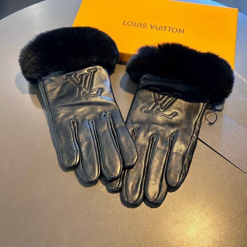 LV gloves M L 100328